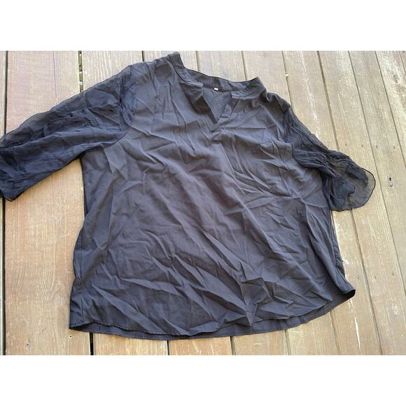 3x womens black blouse - Picture 1 of 3